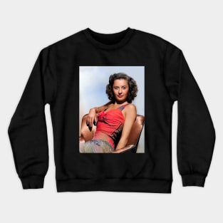 Beautiful Barbara Stanwyck Crewneck Sweatshirt